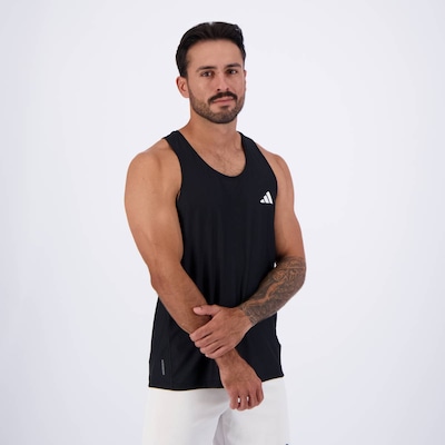 Camiseta Regata Adidas Own The Run Base - Masculina - Foto 2