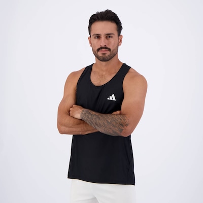 Camiseta Regata Adidas Own The Run Base - Masculina - Foto 3