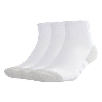 Kit Meiasadidas Cano Médio Essentials Climacool Quarter com 3 Pares Adulto - Foto 1