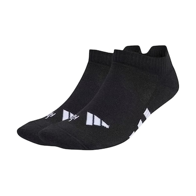 Meia adidas Cano Baixo Performance - Unissex - 3 Pares - Foto 2