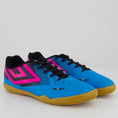 Chuteira Futsal Umbro Action - Infantil - Foto 2