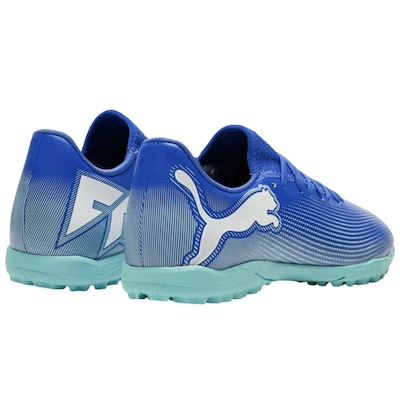 Chuteira Society Puma Future 7 Play - Infantil - Foto 3