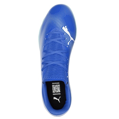 Chuteira Society Puma Future 7 Play - Infantil - Foto 4