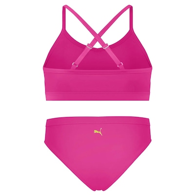 Conjunto Biquíni Puma Top + Calcinha Básico - Infantil - Foto 2