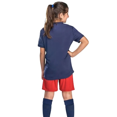 Conjunto Penalty Futebol Camiseta + Calção - Infantil - Foto 2