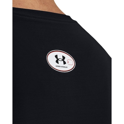 Camiseta Manga Longa de Compressão Under Armour HeatGear - Feminina - Foto 4