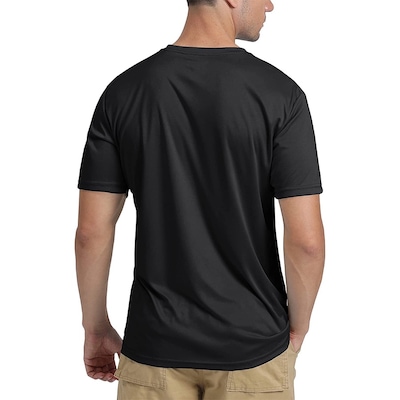 Kit com 3 Camisetas Manga Curta Slim Fitness Dryfit Masculina Proteção UV - Foto 3