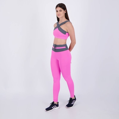 Conjunto Everlast Calça Legging + Top - Feminino - Foto 2