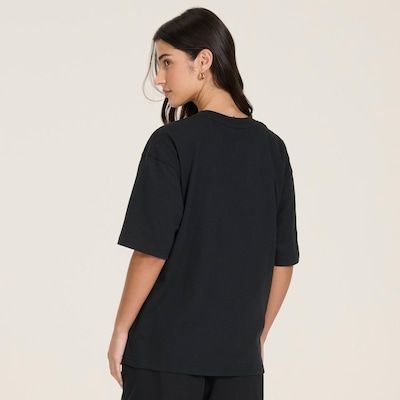 Camiseta New Balance Oversized Small Logo - Feminina - Foto 3