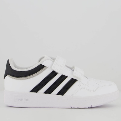 Tênis Adidas Hoops 4.0 CF - Infantil - Foto 1
