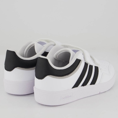 Tênis Adidas Hoops 4.0 CF - Infantil - Foto 3