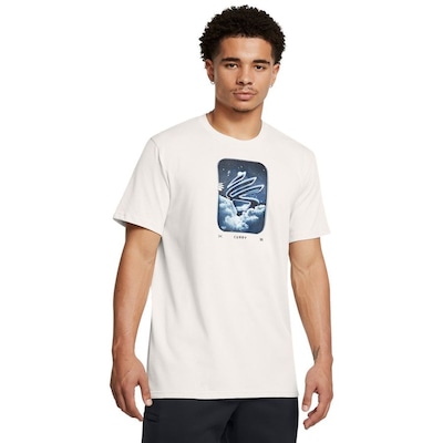 Camiseta Under Armour Curry Hvyweight Trend - Masculina - Foto 1