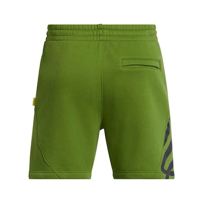 Shorts Under Armour Curry Splash Fleece - Masculino - Foto 3