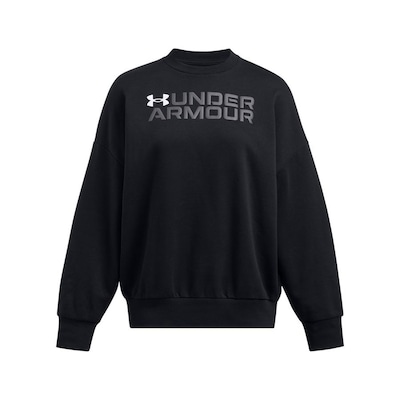 Blusão de Moletom Under Armour Rival Fleece Word - Feminino - Foto 4