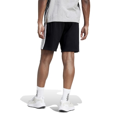 Shorts Moletinho adidas Essentials Três Listras - Masculino - Foto 2