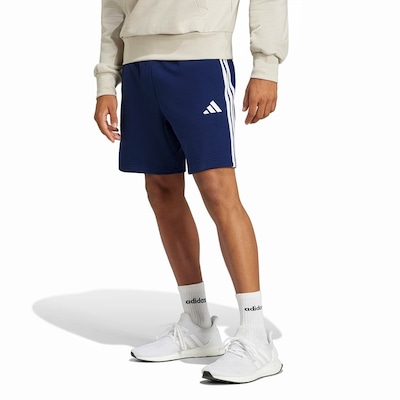 Shorts Moletinho adidas Essentials Três Listras - Masculino - Foto 1