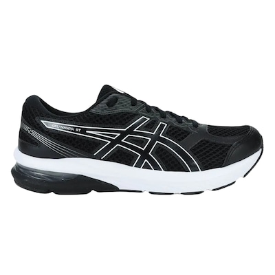 Tênis Asics Nagoya ST Corrida Preto e Branco - Masculino - Foto 1