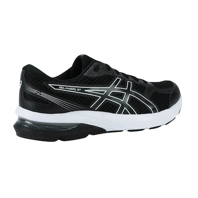 Tênis Asics Nagoya ST Corrida Preto e Branco - Masculino - Foto 3
