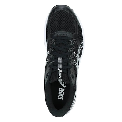 Tênis Asics Nagoya ST Corrida Preto e Branco - Masculino - Foto 4