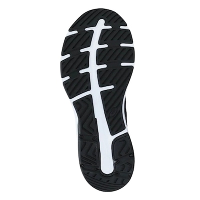 Tênis Asics Nagoya ST Corrida Preto e Branco - Masculino - Foto 5