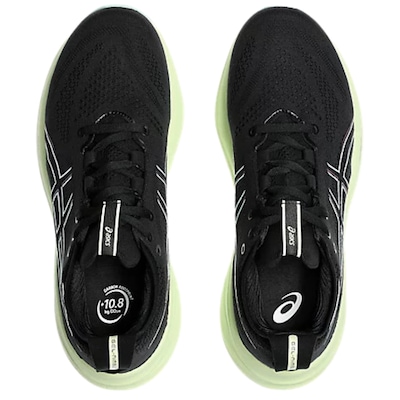 Tênis Asics Nimbus 26 Corrida Preto e Menta - Feminino - Foto 3