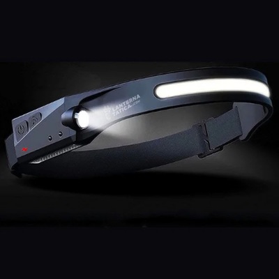 Kit Lanterna Tática DK Potente Alto Brilho + Lanterna Led de Cabeça Profissional Recarregável - Foto 4