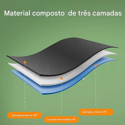 Saco de Água Dobrável Gold Sports Com Torneira 7.5 a 8 Litros Para Acampamento - Foto 3
