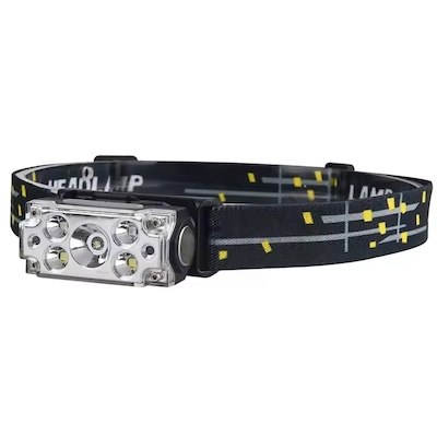 Lanterna Cabeça Gold Sports Magnética Leds Cob RecarregáveL Prova d Água 4 Modos de Iluminação - Foto 1