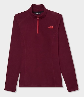 Blusão sem Capuz Fleece The North Face Glacier 1/4 - Feminino - Foto 1