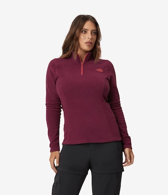 Blusão sem Capuz Fleece The North Face Glacier 1/4 - Feminino - Foto 2