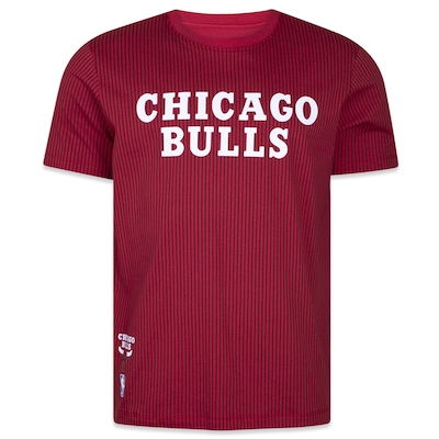 Camiseta New Era Regular NBA Chicago Bulls Core - Masculino - Foto 1