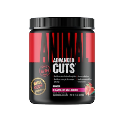 Animal Cuts Powder Strawberry Watermelon 300G Universal - Foto 1
