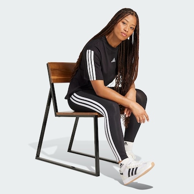 Calça Legging adidas Essentials 3-Stripes - Feminina - Foto 5