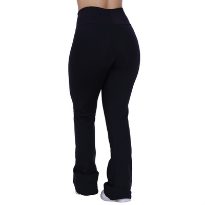 Calça Flare Orbis Fitness Compressão Cintura Alta Suplex Feminina - Foto 2