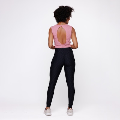 Blusa Cropedd Curto sem Manga Costa Cavada Feminina - Foto 5