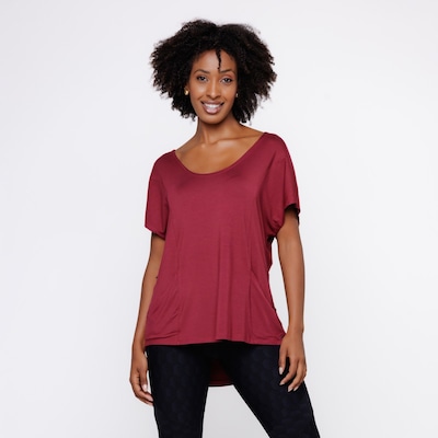 Camiseta Manga Curta Orbis Fitness com Bolso Feminina - Foto 3
