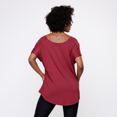 Camiseta Manga Curta Orbis Fitness com Bolso Feminina - Foto 5