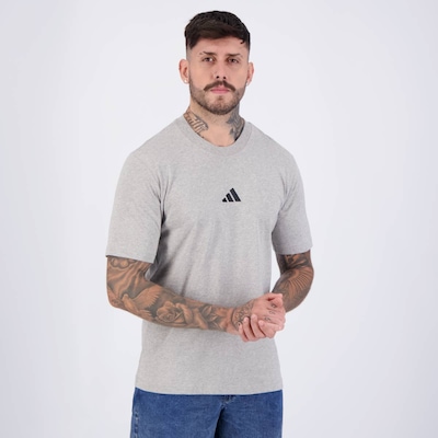 Camiseta adidas Small Logo - Masculina - Foto 2