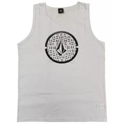 Camiseta Regata Volcom Circle Texture SM25 - Masculina - Foto 1
