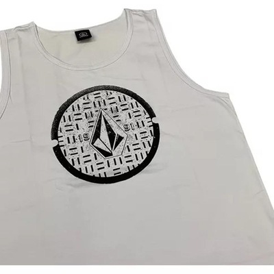 Camiseta Regata Volcom Circle Texture SM25 - Masculina - Foto 3
