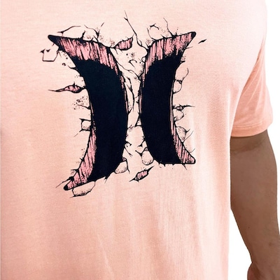 Camiseta Hurley Hole SM25 - Masculina - Foto 3