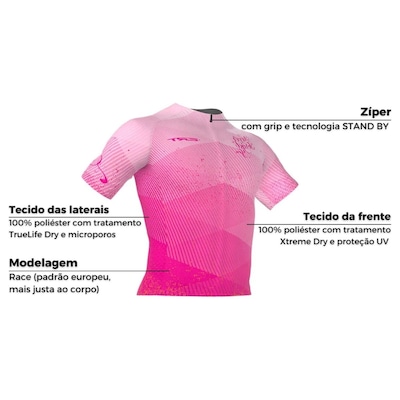 Camisa ciclismo ERT Elite Never Forget slim fit - Unissex - Foto 3