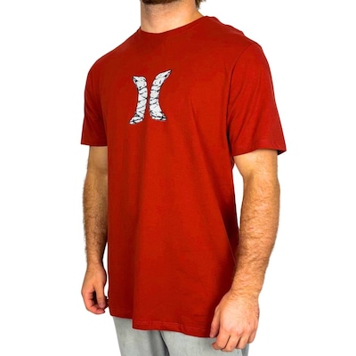 Camiseta Hurley Icon Rock - Masculina - Foto 3