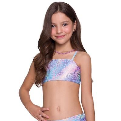 Top Biquíni Selene Alcinha - Infantil - Foto 1