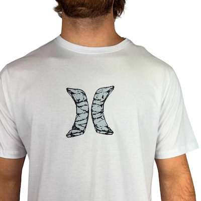 Camiseta Hurley Icon Rock - Masculina - Foto 2