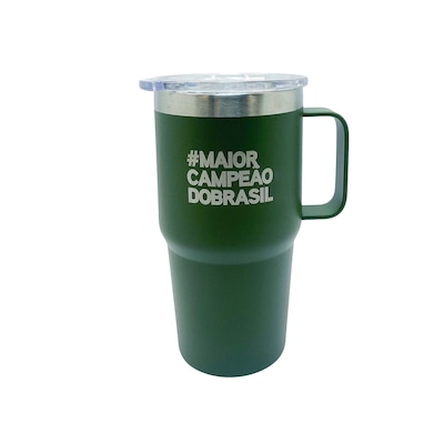 Caneca Térmica Cebola Palmeiras Maior Campeão do Brasil - 700ml - Foto 2
