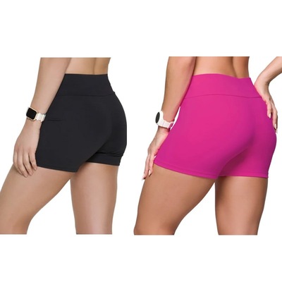 Short Selene Fitness - 2 Unidades - Feminino - Foto 2