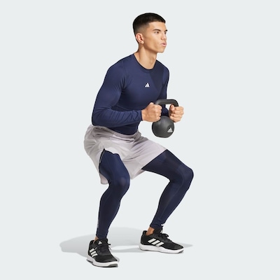Camiseta de Treino Manga Longa adidas Techfit Compression - Masculina - Foto 5