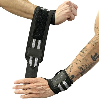 Munhequeira Art In'Force Elástica Larga Treino Funcional Academia E Musculação - Foto 6
