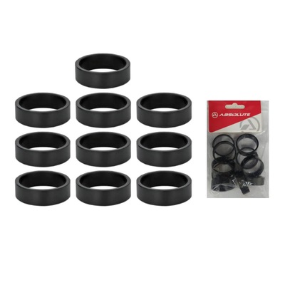 Kit Espaçadores de Direção de Bicicleta Absolute 10mm - Foto 1